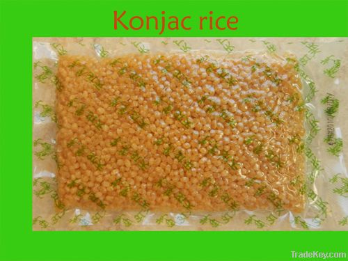 Konjac rice