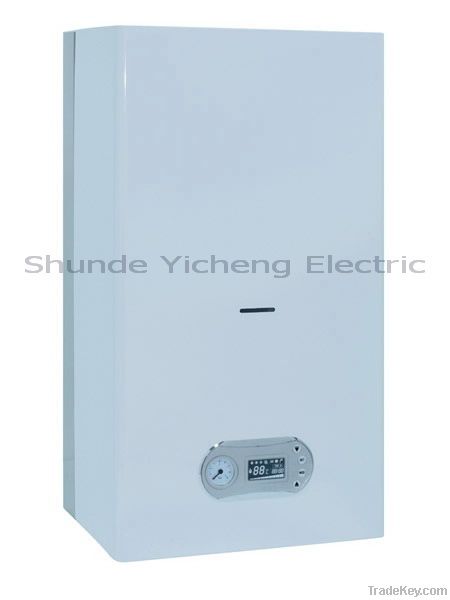 Wall hung gas boiler