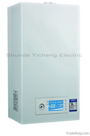 Wall hung gas boiler