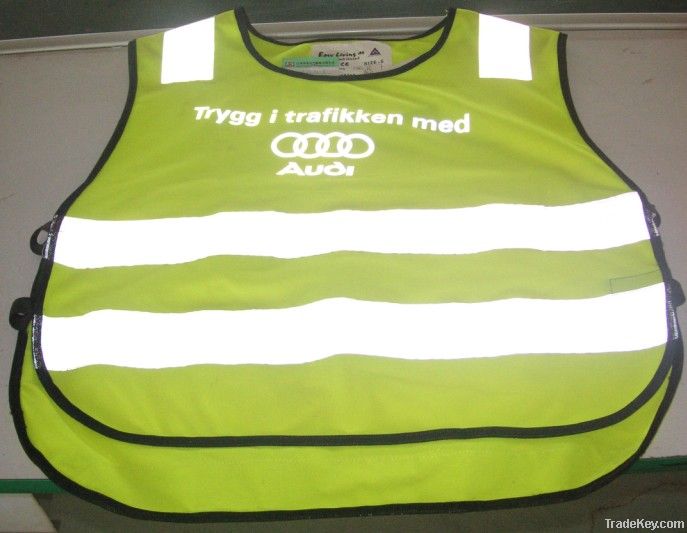 Reflective kids vest