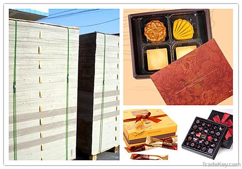 candy box grey board, food pack grey board, best quality grey board