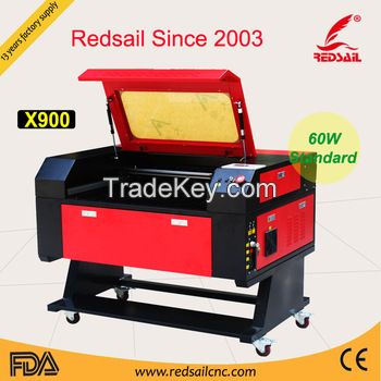 Redsail High speed Rubber/Cloth/Acrylic Laser Engraving Machine Price