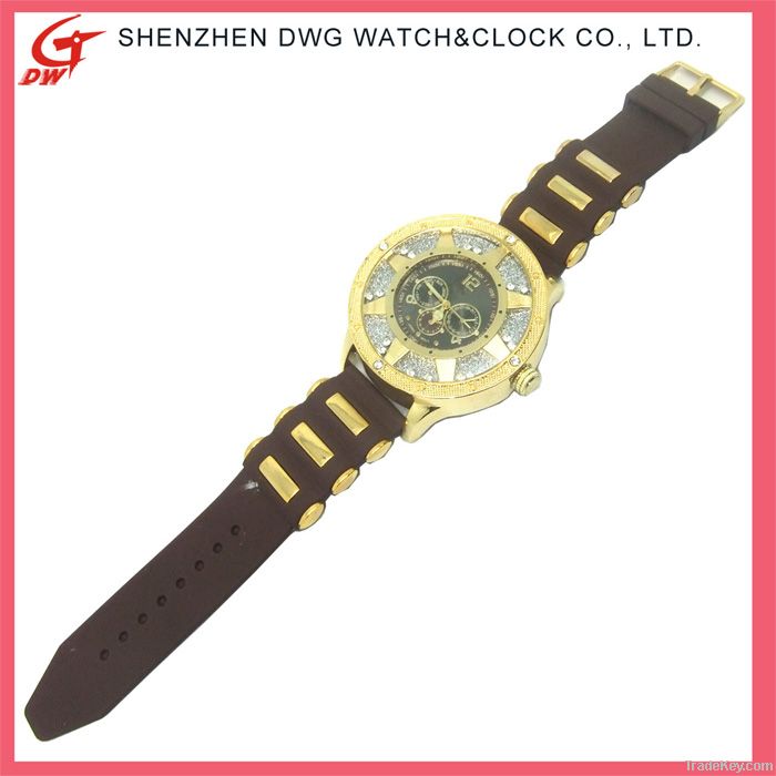 Luxury Men Watch with Quartz Movement