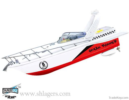 RC Boat Ocean Runner