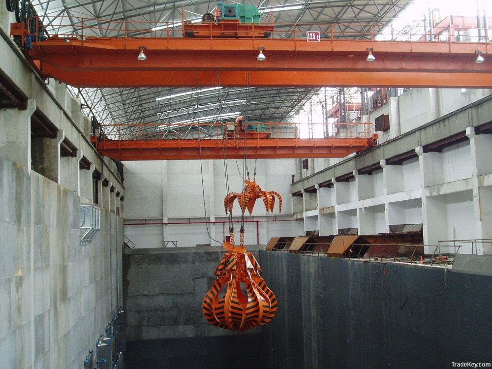 Waste Grab Overhead Crane