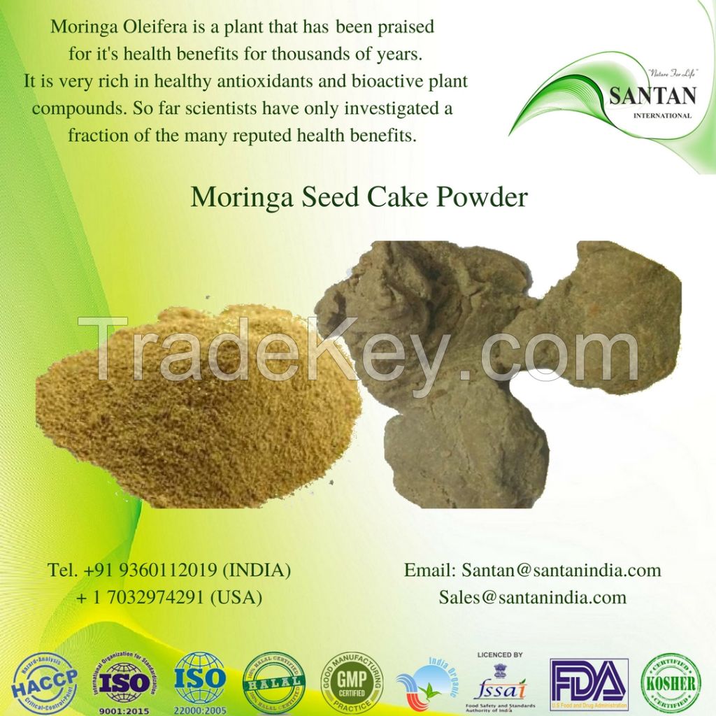 Moringa Seed Cake Powder