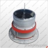 Solar marine navigation light