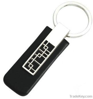 leather key ring, leather key chain