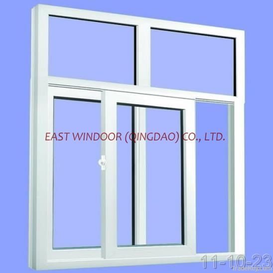 UPVC glass window