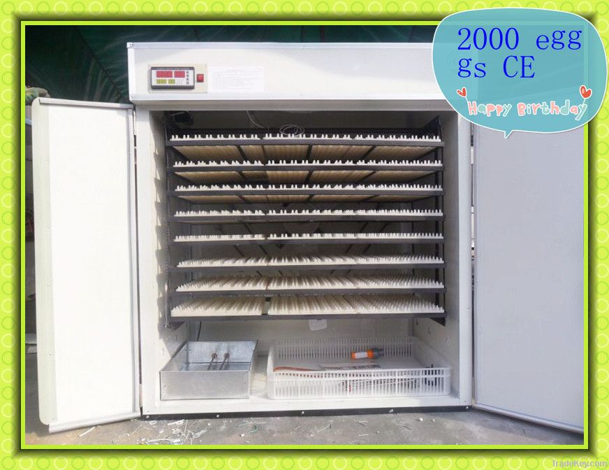 CE Lable Egg Incubators 2000eggs