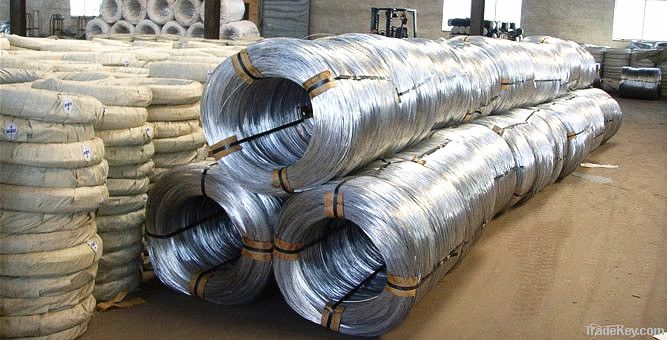 Galvanized wire