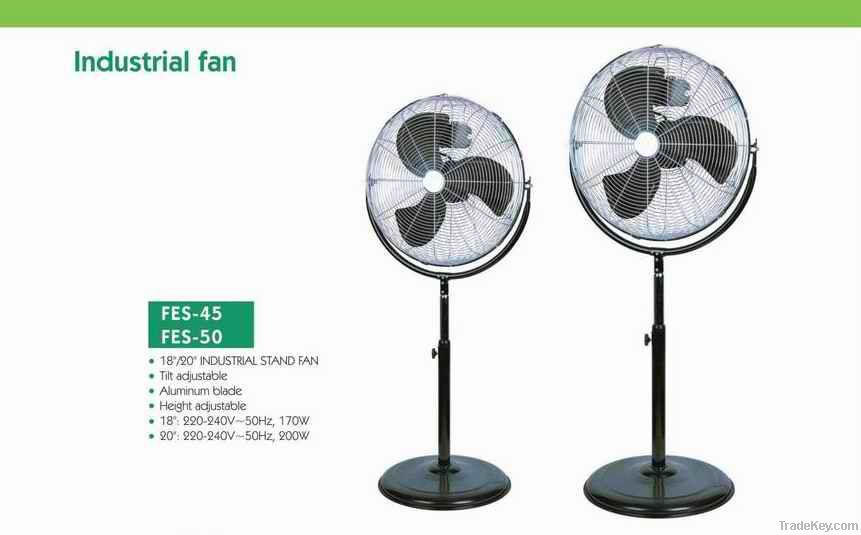 Industrial stand fan 18&#039;&#039; 20&#039;&#039;