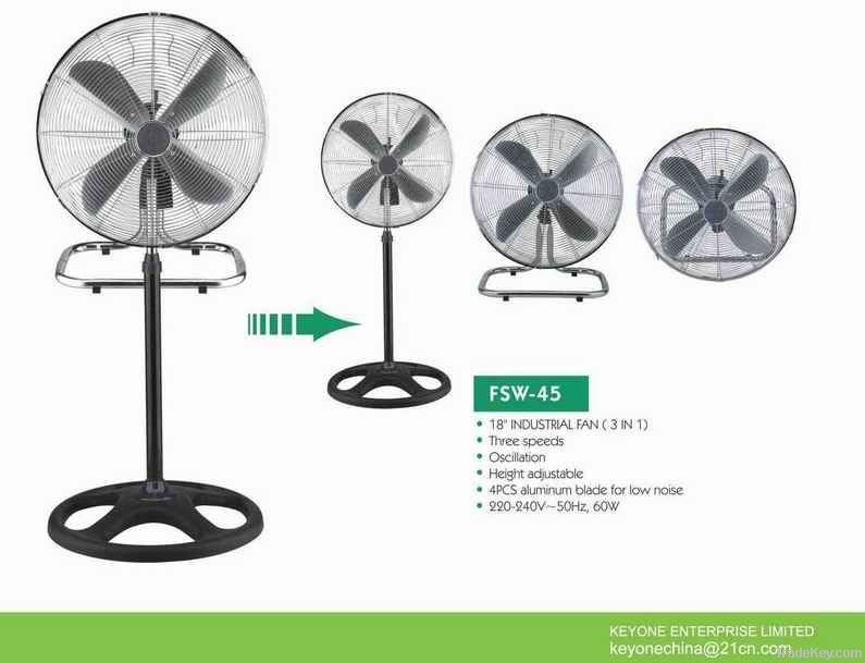 Industrial fan(3 in 1) 18&#039;&#039;