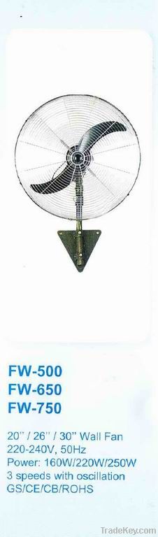 Wall fan 20&#039;&#039;/26&#039;&#039;/30&#039;&#039;