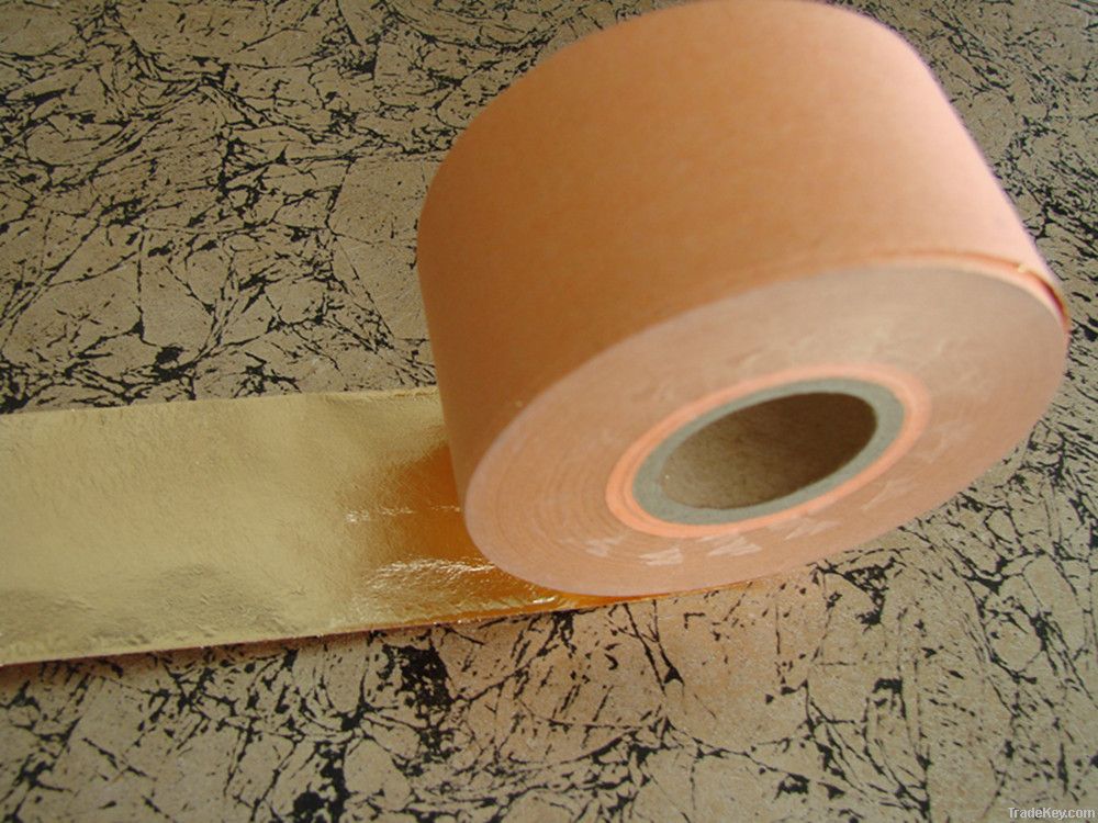 Bronze Foil Roll Imitation Gold Leaf Strip