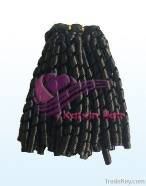 Italian wave human hair weft