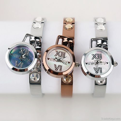 Bracelet-strap Steel Quartz Womans Watches