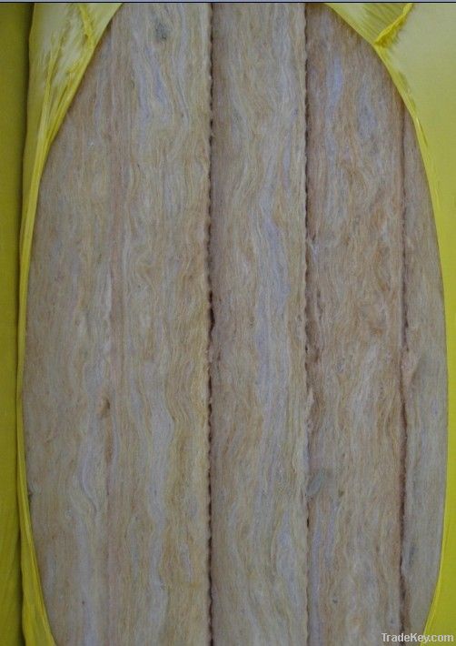 Rock wool plate