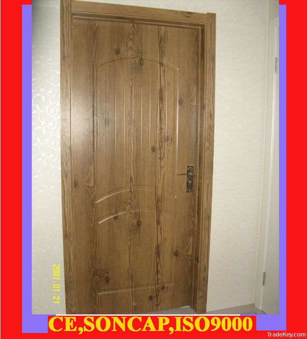 Interior wooden door