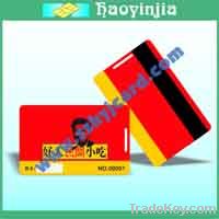 magnetic stripe card