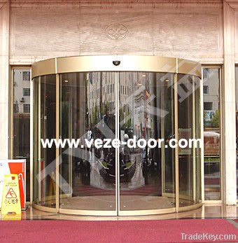 Curved sliding door operators