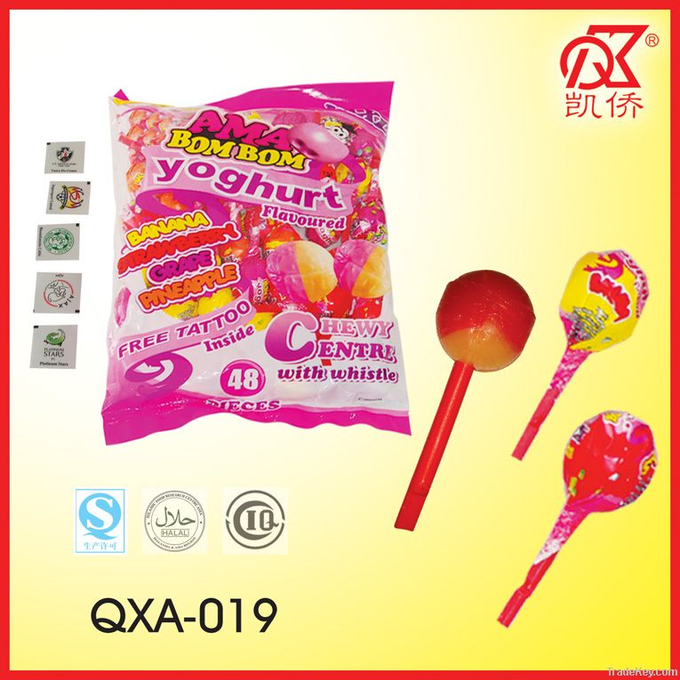 28g Double Flavour Whistle Tattoo Wholesale Lollipops