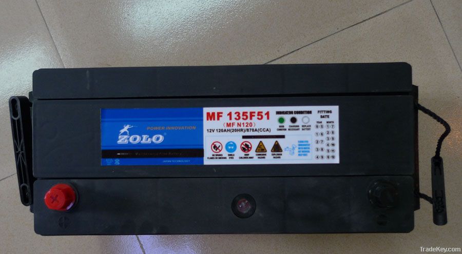 CAR BATTERY MF N120