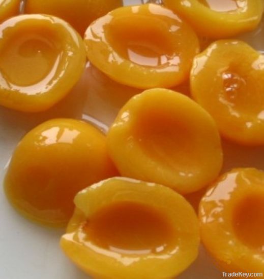 canned yellow peach