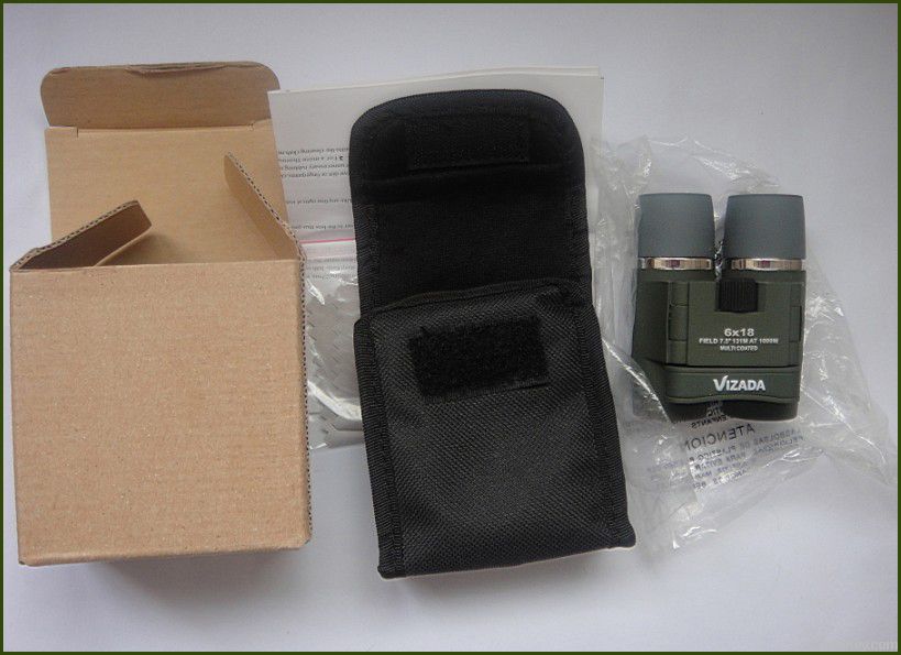 6x18mm Zoom Binoculars