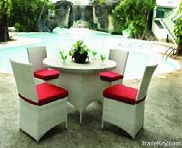 rattan dinning set