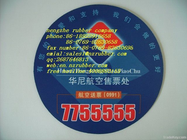 advertising mouse pad