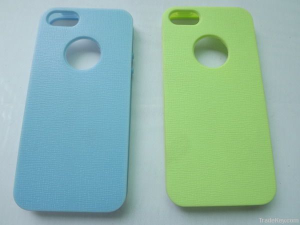 TPU and PC bumper hyberid case for iphone5 fashionable new design case