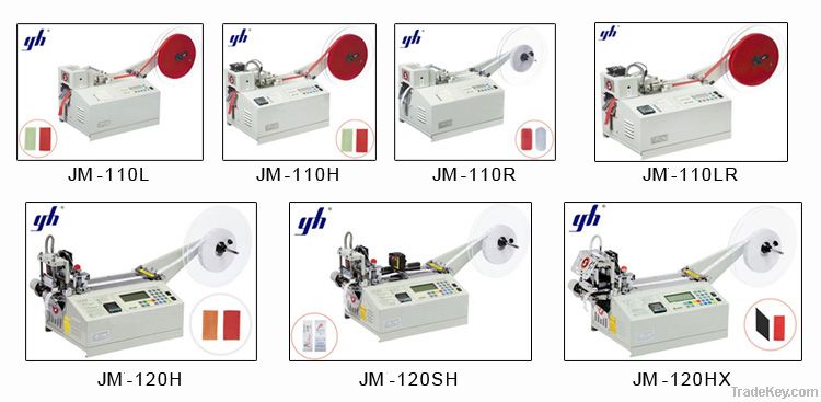 Auto-tape cold cutter /Automatic tape/ribbon/velcro cutting machine JM