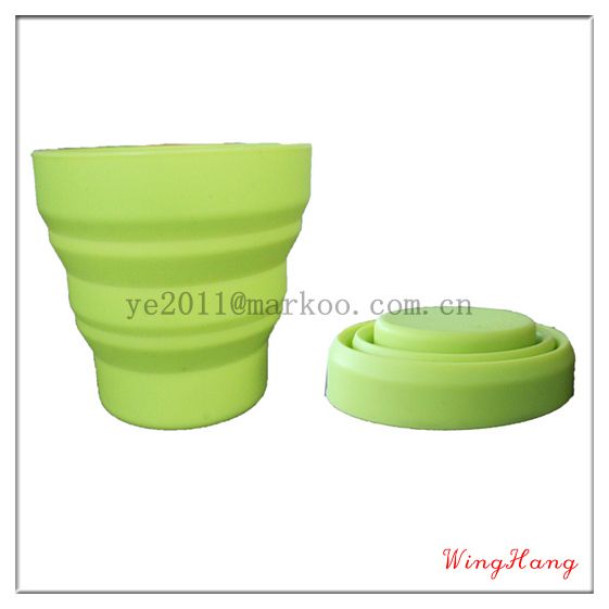 silicone foldable cup