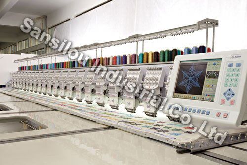 With/Without Cutter Flat Embroidery Machine 