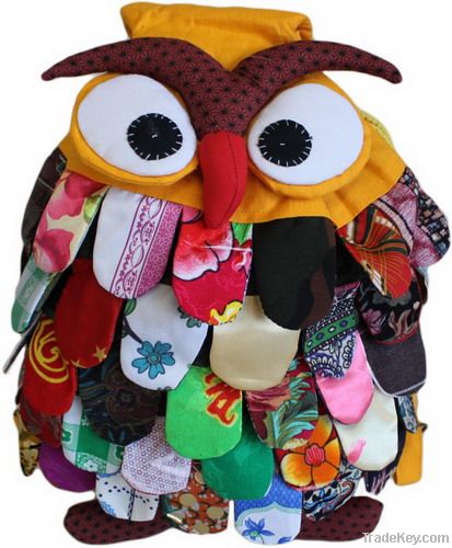 Owl shoulder hand bag