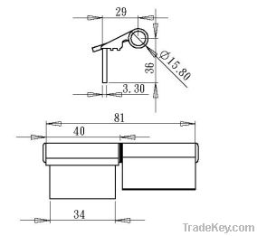 aluminium hinge, window hinge