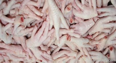 Frozen chicken feet and chicken paw