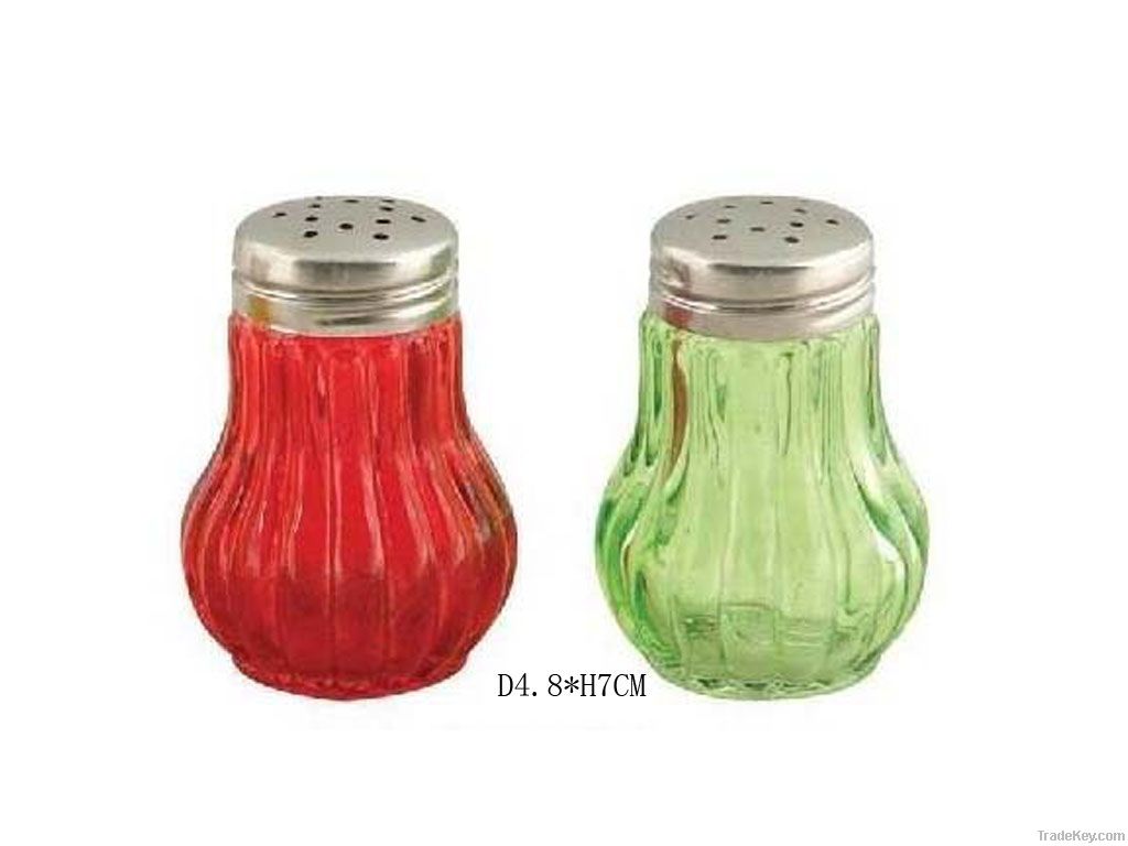 glass spice bottle