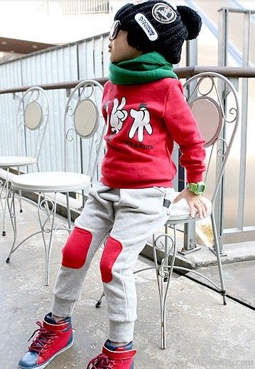 2012 fashion lovely children clothing set