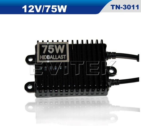 12v AC 75W KIT Normal HID ballast 