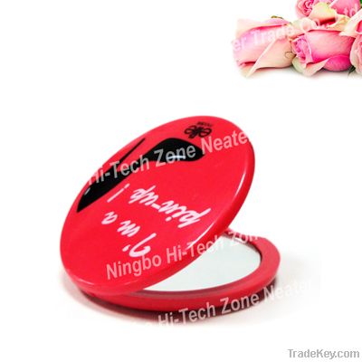 2012 best selling small plastic pocket mirror