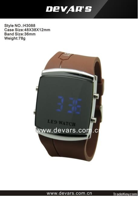 Silicone led watch