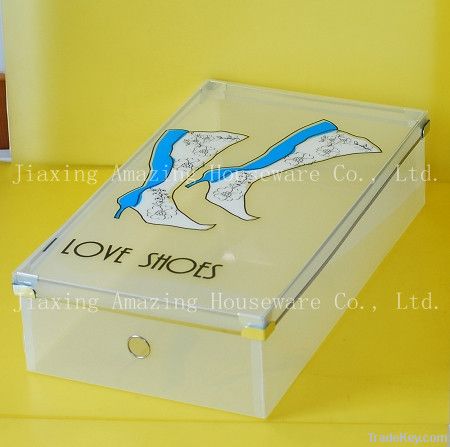 Clear Shoe Box