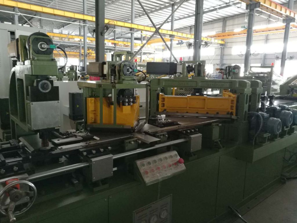 Servo Motor Cut to length line machine high speed