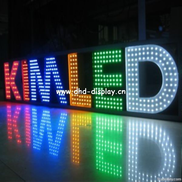 advertising led RGB letter sign
