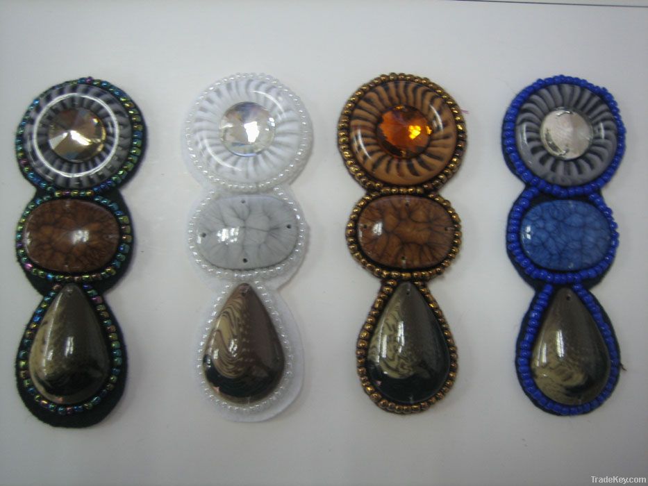 beaded chain upper shoe parts