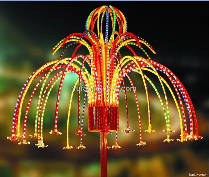 LED fireworks light