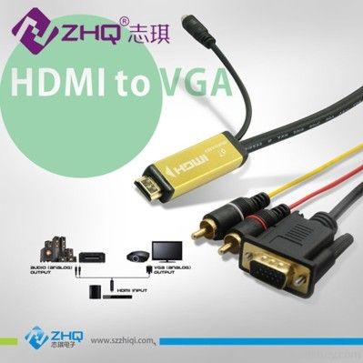 HDMI -VGA/Audio Connector