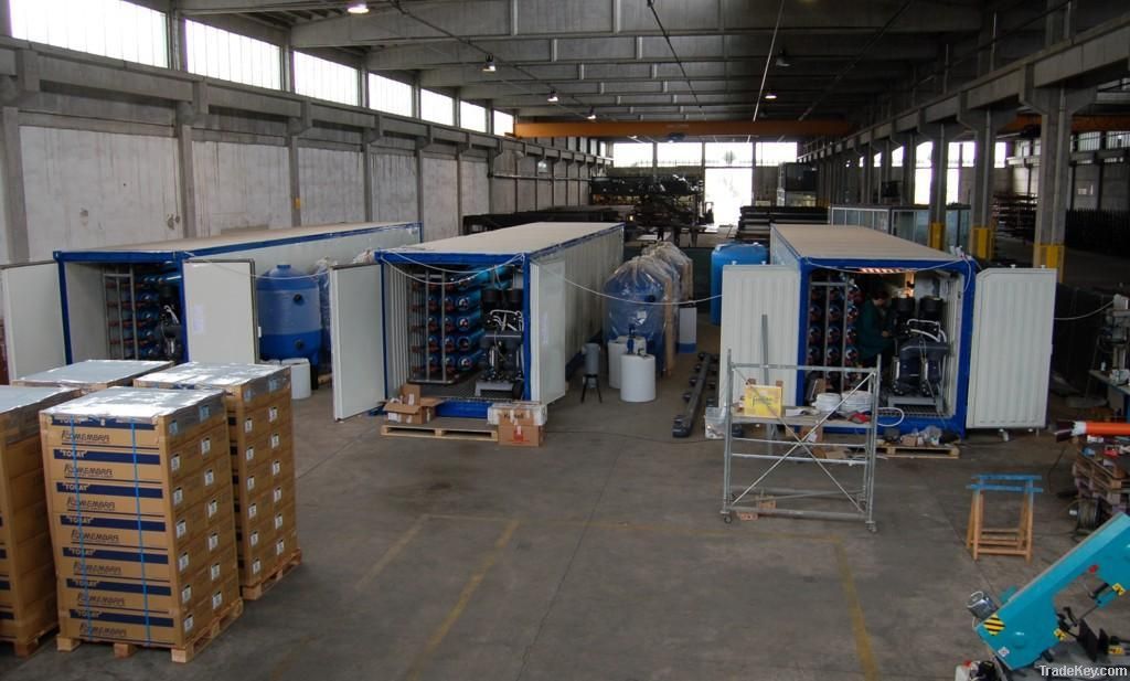 Mobile Seawater Desalination Plant